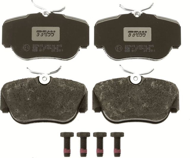 Тормозные колодки TRW COTEC. Артикул GDB817