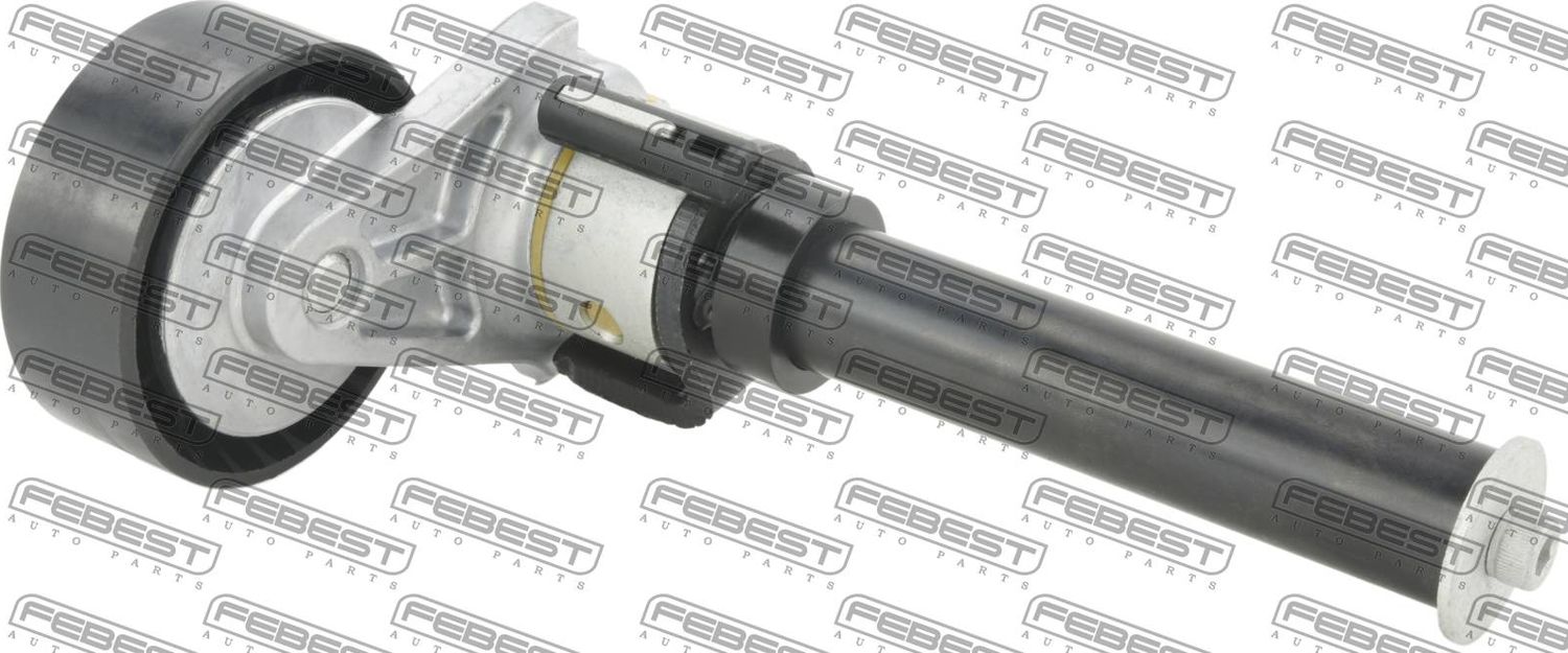 Натяжной ролик (натяжитель) приводного клинового зубчатого ремня Febest. Артикул 2390-BZB