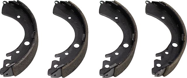 Колодки тормозные задние барабанные (Low Metallic) (Cworks). Артикул C14CR0015