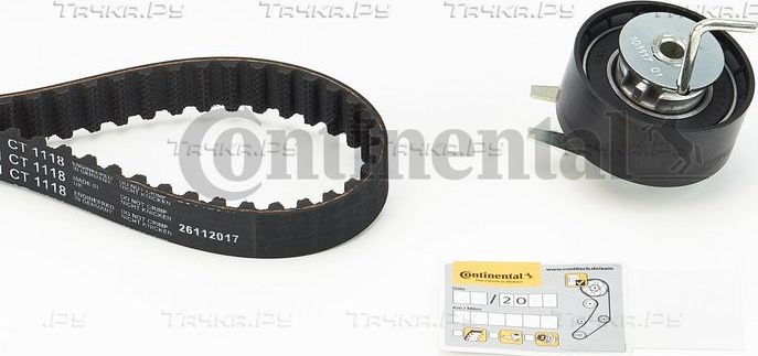 Ремень ГРМ с роликами (комплект) ContiTech для Land Rover Range Rover Sport I 2005-2009. Артикул CT1118K1