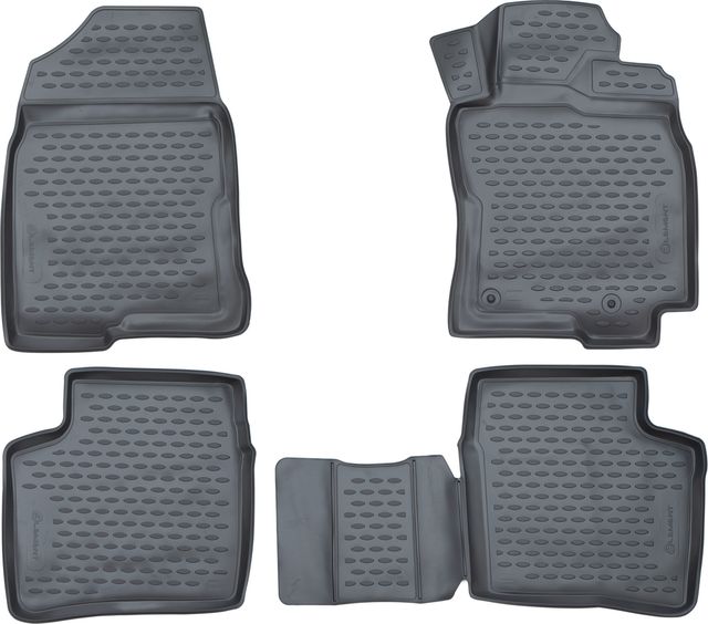 Коврики Element 3D для салона Toyota Prius NHW20 20 Rh правый руль 2003-2009 Серые. Артикул CARTYT00007g