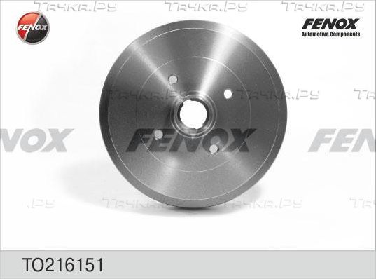 Тормозной барабан Fenox задний для Volkswagen Caddy II 1996-2000. Артикул TO216151