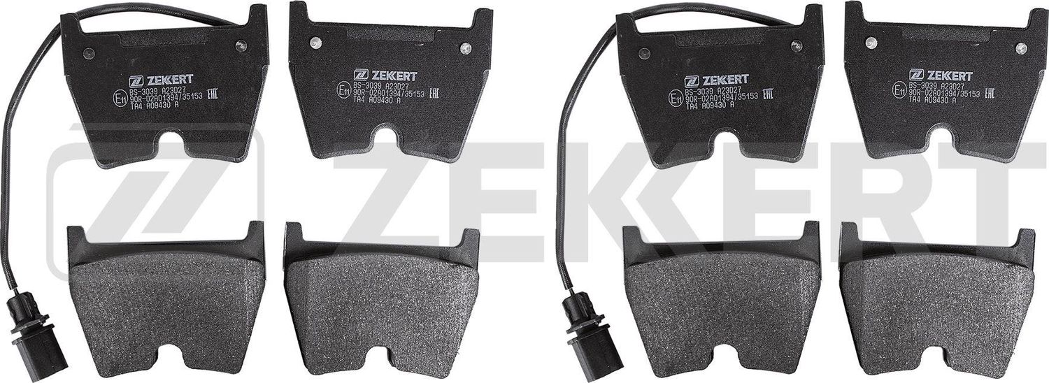 Тормозные колодки Zekkert. Артикул BS-3039