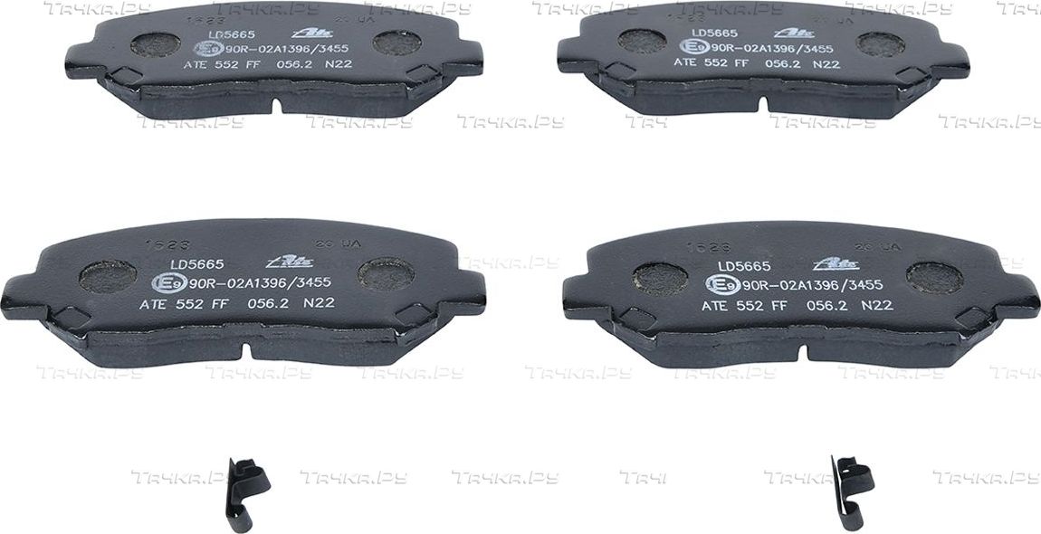 Тормозные колодки ATE Ceramic передние для Mazda CX-5 I 2011-2017. Артикул 13.0470-5665.2