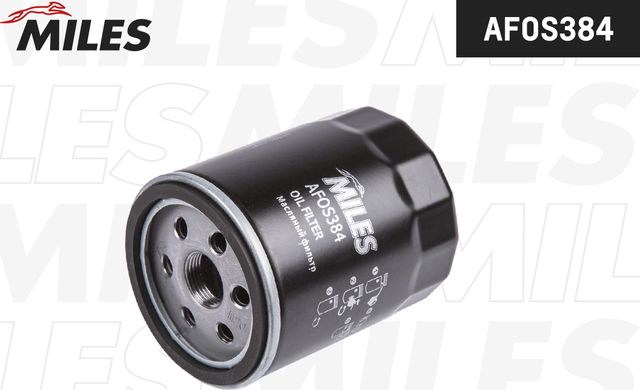 Масляный фильтр Miles. Артикул AFOS384