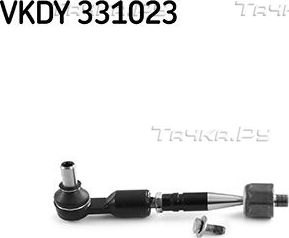 Рулевая тяга поперечная SKF правая/левая для Volkswagen Passat B5 1996-2005. Артикул VKDY 331023