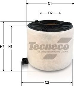 Воздушный фильтр Tecneco Filters. Артикул AR2247S