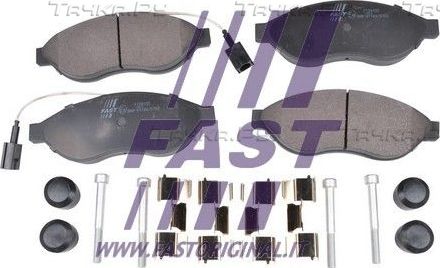 Тормозные колодки Fast передние для Fiat Ducato III 2006-2026. Артикул FT29155