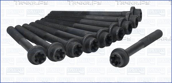 Комплект болтов ГБЦ Ajusa для Fiat Idea 2003-2016. Артикул 81025400
