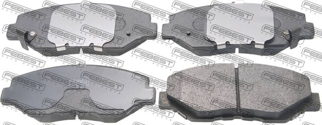 Тормозные колодки Febest. Артикул 0301-RDF