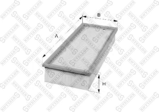 Воздушный фильтр Stellox. Артикул 71-00719-SX