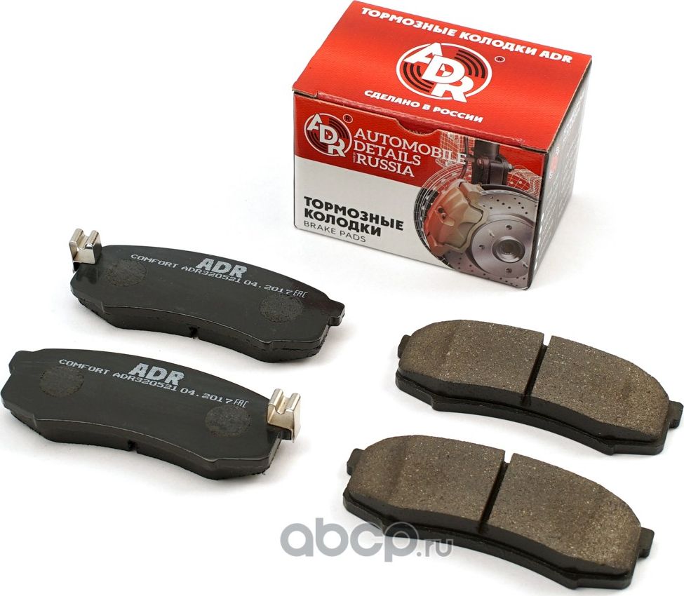 Колодки тормозные задние TOYOTA Prado III, LEXUS GX II, OEM 04466-60140 (ADR). Артикул ADR320521