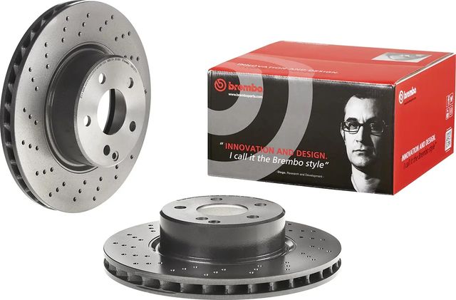 Тормозной диск Brembo PRIME LINE - UV Coated. Артикул 09.8127.11