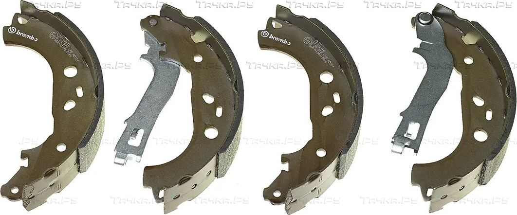 Тормозные колодки Brembo ESSENTIAL LINE задние для Fiat Doblo I 2001-2015. Артикул S 23 518