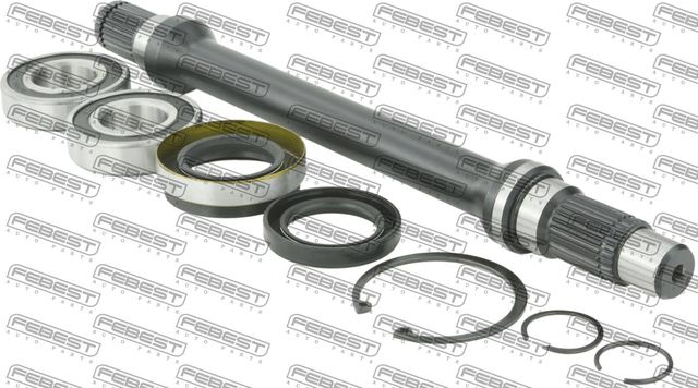 Полуось (привод в сборе, приводной вал) Febest передняя левая для Ford Ranger II 2008-2012. Артикул 2112-RANGELH