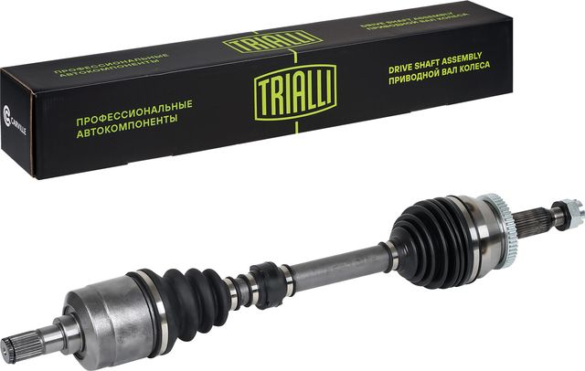 Полуось (привод в сборе, приводной вал) Trialli передняя левая для Hyundai Santa Fe II 2006-2009. Артикул AR 886
