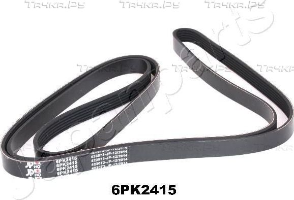 Приводной ремень поликлиновой Japanparts. Артикул DV-6PK2415