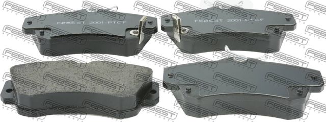 Тормозные колодки Febest передние для Dodge Neon II 2003-2005. Артикул 2001-PTCF
