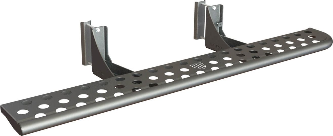 Силовые пороги STC для Toyota Land Cruiser 300 2019-2026 цельная ступень. Артикул STC-TLC300-S-C1