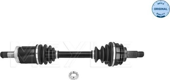 Полуось (привод в сборе, приводной вал) Meyle Original передняя левая для BMW X5 I (E53) 2000-2006. Артикул 314 498 0009