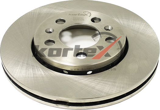 Диск тормозной VW Golf 4,5 AUDI A2,A3 SKODA Fabia,Octavia передний (1шт.) KORTEX. Артикул KD0013