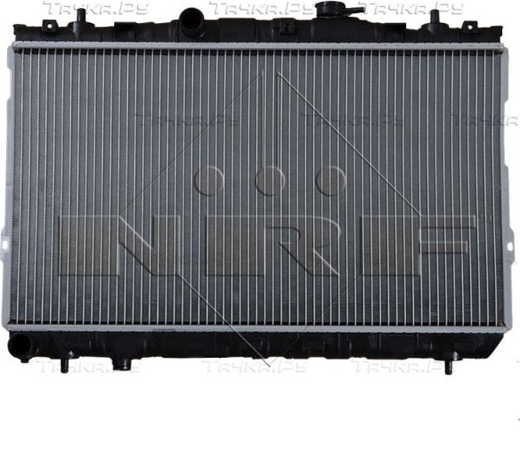Радиатор охлаждения двигателя NRF (алюминий). Артикул 53355