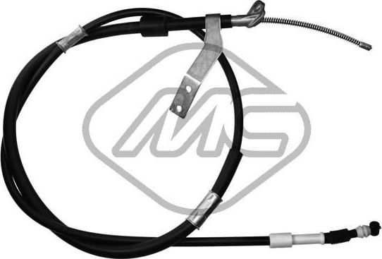 Трос ручника (тросик ручного тормоза) Metalcaucho левый для Toyota Celica VII (T230) 1999-2005. Артикул 83490