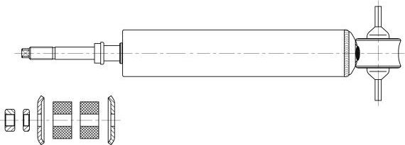 Амортизатор CTR. Артикул GY2181G