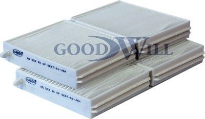 Салонный фильтр GoodWill. Артикул AG 552 2K CF