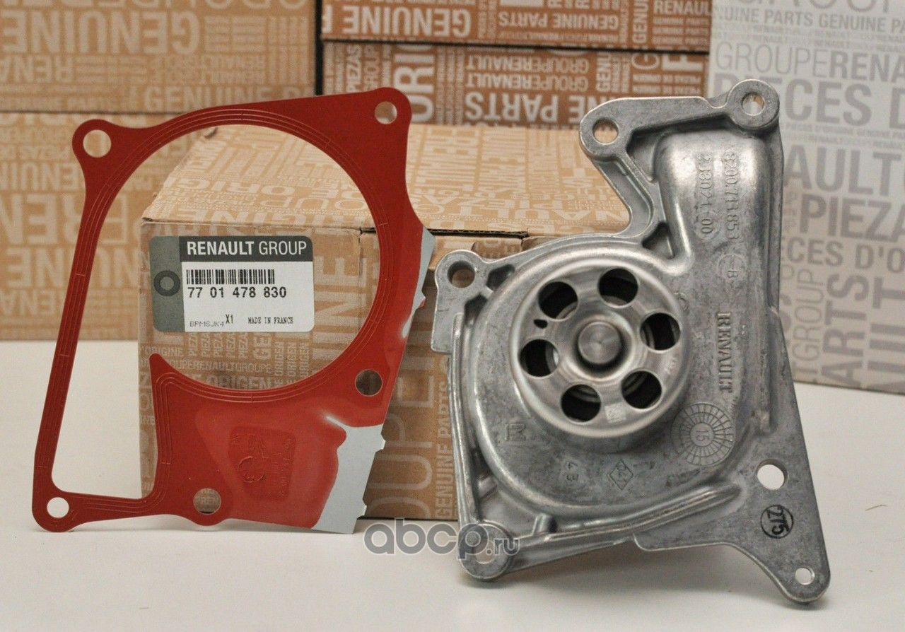 Помпа (водяной насос) Renault. Артикул 7701478830