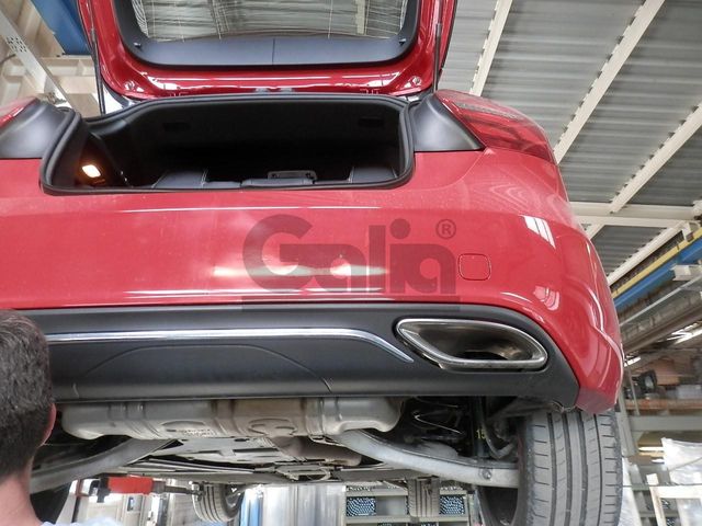 Фаркоп Galia оцинкованный для Mercedes-Benz A-Класс W176 (кроме AMG) 2012-2018. Артикул M1286A