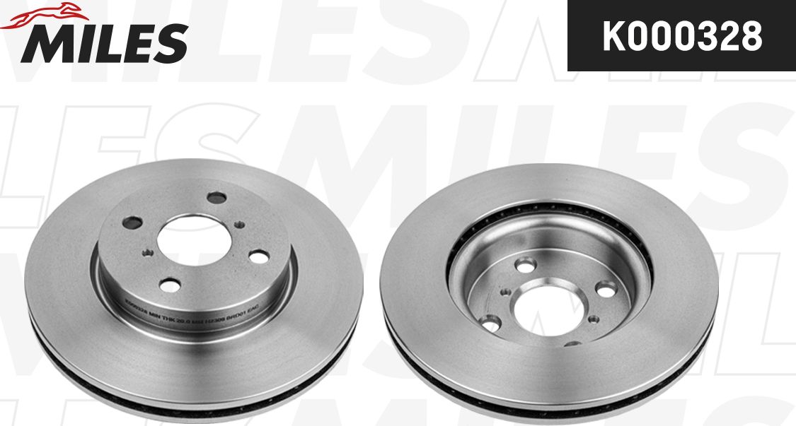 Тормозной диск Miles. Артикул K000328