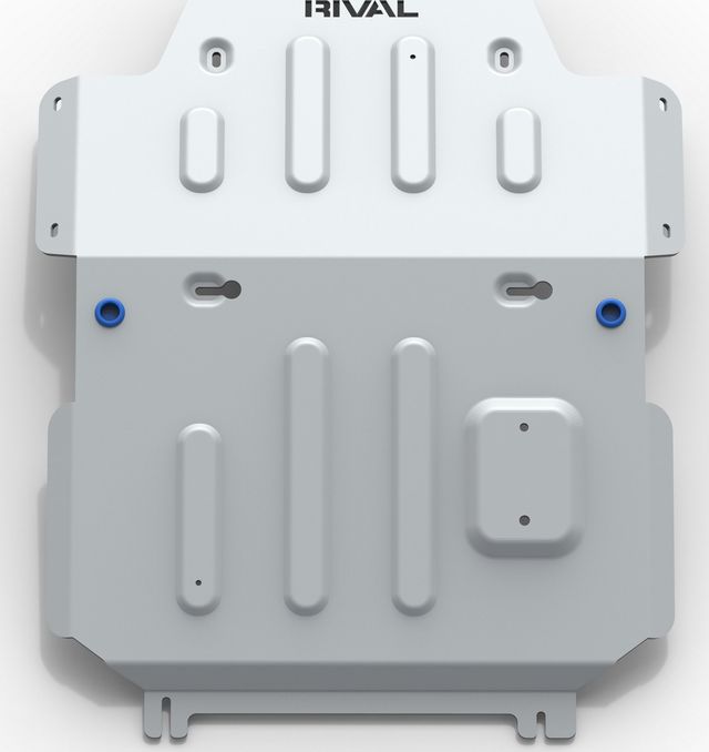 Защита алюминиевая Rival для картера Toyota Land Cruiser 300 2021-2026. Артикул 2333.9551.1.6