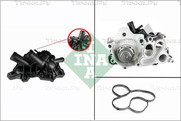 Помпа (водяной насос) Ina для SEAT Alhambra II 2015-2026. Артикул 538 0363 10