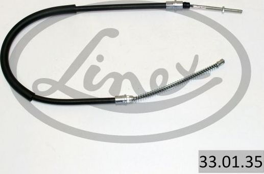 Трос ручника (тросик ручного тормоза) Linex. Артикул 33.01.35