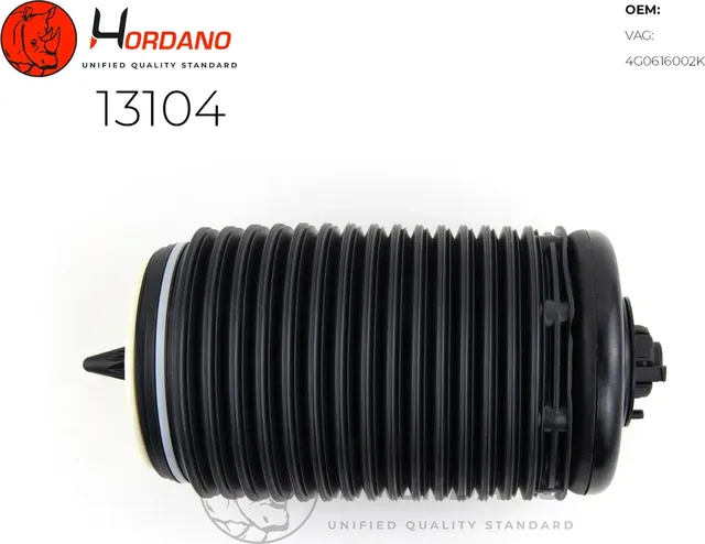 Задний правый пневмобаллон AUDI A6 Allroad C7 (2011-2019) (Hordano). Артикул 13104