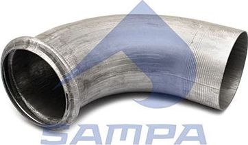 Глушитель (труба соединительная) Sampa для Volvo  FH12 1993-2002. Артикул 031.111