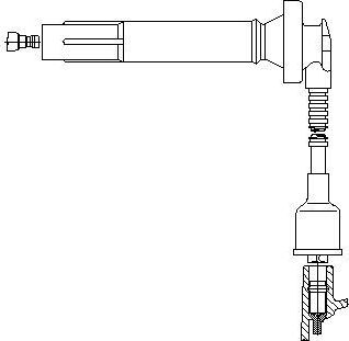 Высоковольтные провода (провода зажигания) Bremi для Subaru Impreza I 1998-2000. Артикул 3A60E50