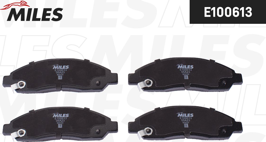 Тормозные колодки Miles. Артикул E100613