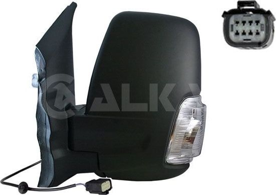 Зеркало боковое Alkar левое для Ford Transit VIII 2013-2026. Артикул 9225666