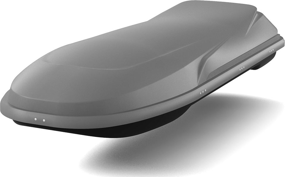 Автомобильный бокс Yuago Cosmo EURO серый (485 л, 218х73х30 см). Артикул 2000000008714