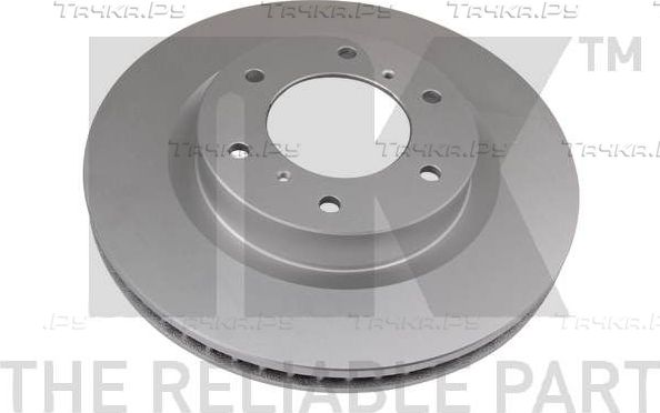 Тормозной диск NK передний для Mitsubishi Pajero IV 2007-2026. Артикул 313055