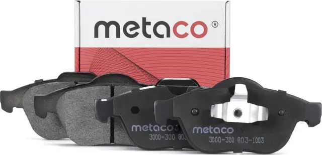 Колодки тормозные передние к-кт (Metaco). Артикул 3000300