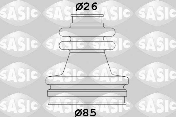 Пыльник ШРУСа внутренний Sasic. Артикул 2873723