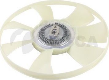 Крыльчатка вентилятора, охлаждение двигателя OSSCA. Артикул 27369