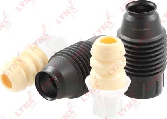 Комплект отбойников и пыльников амортизаторов (стоек) LYNXauto. Артикул PR-7081