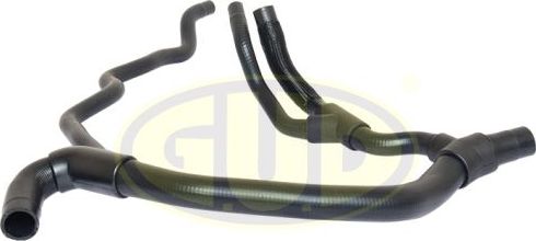 Патрубок радиатора (системы охлаждения) G.U.D. нижний для Renault Kangoo I 1997-2009. Артикул GSH011702