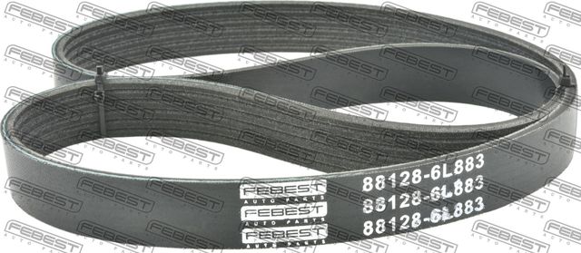 Приводной ремень поликлиновой Febest для Nissan Maxima A32 1995-2000. Артикул 88128-6L883