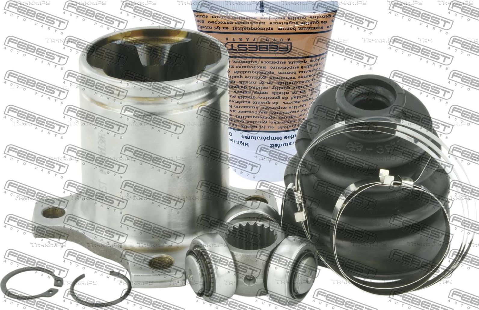 Шрус внутренний (граната) Febest передний для Toyota Noah I (R60) 2001-2007. Артикул 0111-MHU38R