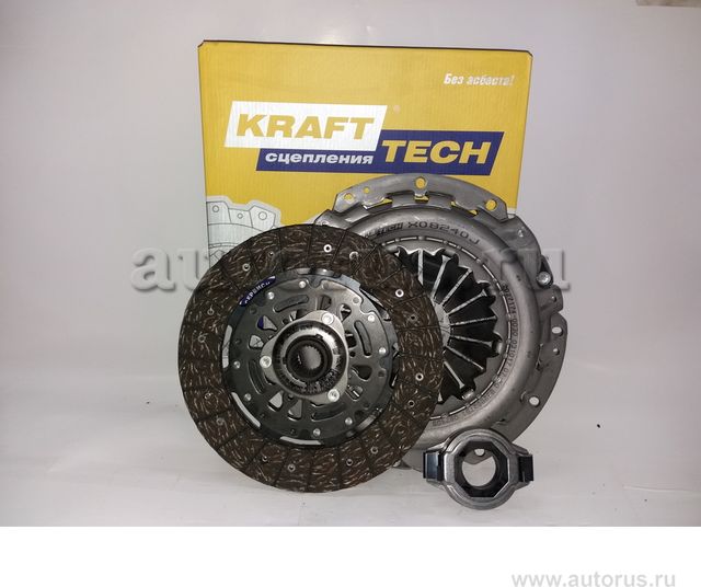 Сцепление (комплект) KraftTech DRPT 3P. Артикул W08240I